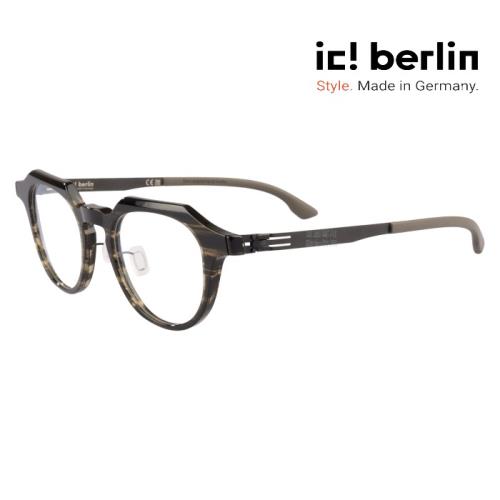 【ic! berlin】Torii Vintage S. Yellow Green 德國薄鋼眼鏡 公司貨