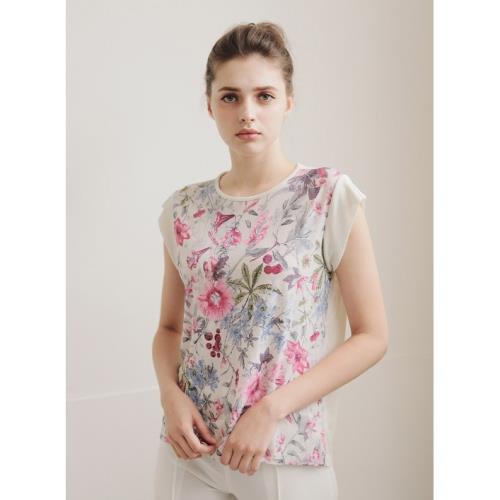 QWI泌涼抗皺彈力美型亞麻衫(2入)M