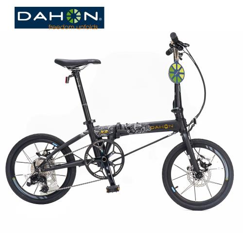 DAHON大行 K9 16吋9速鋁合金碟煞折疊腳踏車(KAA693mini)-2色