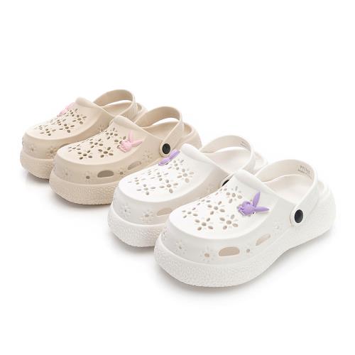 【PLAYBOY】 花園派對2WAY洞洞休閒鞋-PY1703