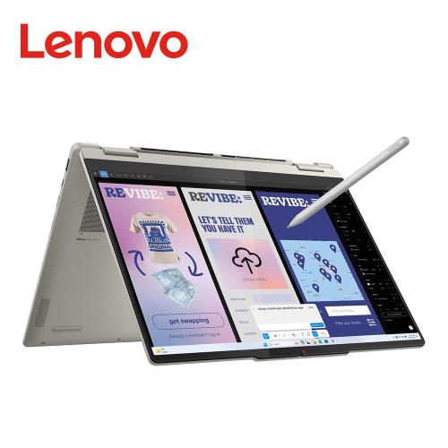 Lenovo Yoga 7 2-in-1 83JQ008PTW 14吋白 (CoreUltra5/32G LPDDR5x/512G PCIe/W11)