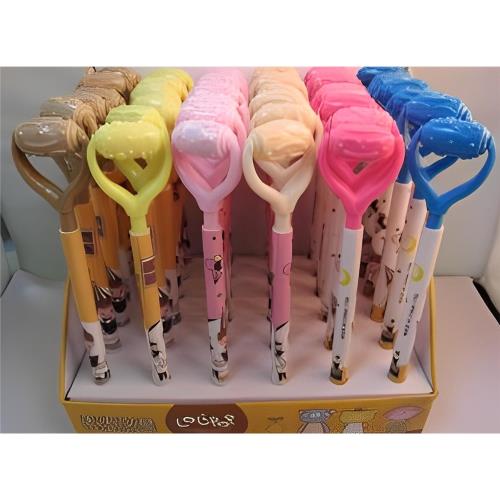 可愛滾章造型自動鉛筆 0.5mm 24枝入隨機出貨