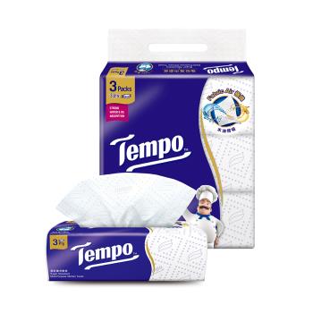 Tempo 極吸萬用3層抽取廚房紙巾 (一般款/哆啦A夢限量版) 3包x12串/箱