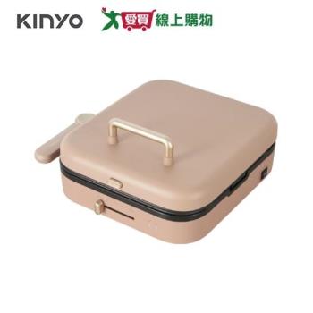 KINYO 大尺寸雙面折疊電烤盤 BP-719【愛買】