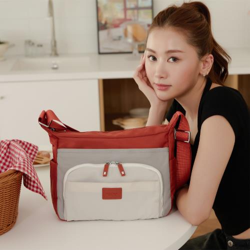 【金安德森】野果之森 大容量斜側包-活力橘