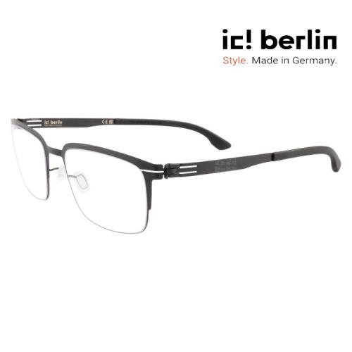 【ic! berlin】Emmett Black 德國薄鋼眼鏡 公司貨