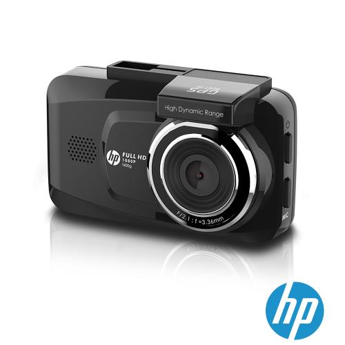 HP惠普 GPS測速行車記錄器 f400g