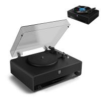 PHILIPS飛利浦 TAV3000 是一款高價效比的藍芽黑膠唱盤，結合現代科技與傳統音響享受。支援CD播放，並具備單曲播放、隨機播放、迴圈播放等多種模式，讓您輕鬆享受音樂。內建藍芽功能，可無線連線手機、平板等裝置，提供高達20000Hz的頻率範圍，帶來清晰細膩的音質表現。黑色系外觀設計，適合各種室內裝潢風格。附贈完整配件，包括防滑唱片墊、FM天線、遙控器（含電池）等，讓您開箱即用。產品符合BSMI認證，提供1年保固，品質有保障。