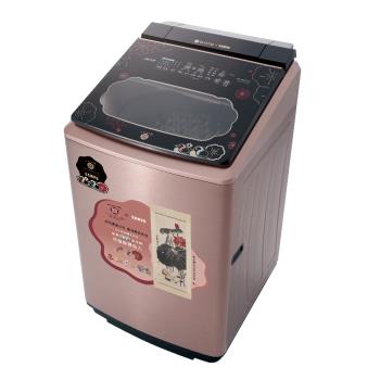 送7-11商品卡1300元★聲寶19公斤變頻智慧洗劑添加故宮聯名款荷花鴛鴦軸洗衣機ES-P19DA-NPM2