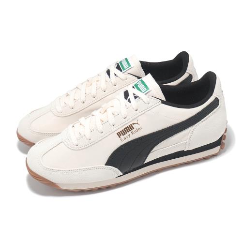 Puma 休閒鞋Easy Rider Nylon Cool 男鞋女鞋米白黑拼接復古麂皮情侶鞋 