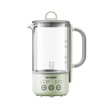 BUYDEEM北鼎 K32 電熱水壺，容量1L以下，適合小型家庭或個人使用。採用304不鏽鋼內膽，安全耐用，快速沸騰設計，功率300~400W，尺寸長20.5 x 寬15.7 x 高26.5 cm，重量僅1.35kg，輕巧易收納。電壓110V/60Hz，BSMI許可字號R31476，產地中國，享1年保固。注意：拍照道具非售品，一經使用或過水恕不退貨（除瑕疵）。理想的家用電水壺選擇，提升您的廚房生活便利。