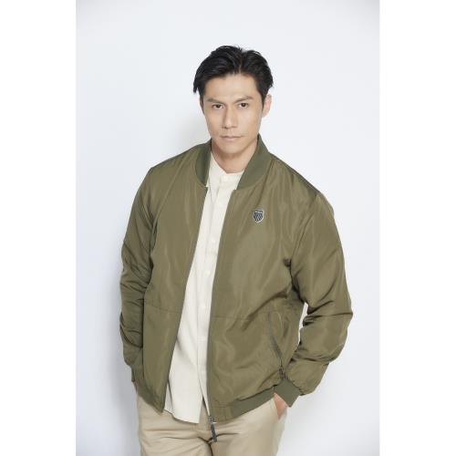 美國K-SWISS全球限量銀盾飛行外套