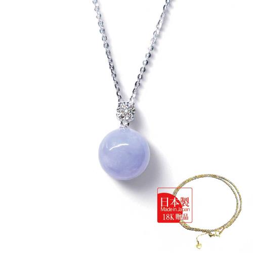 金玉臻品日製18K金十分圓滿吊墜