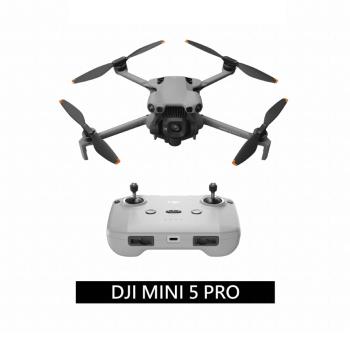 DJI大疆 Mini 5 Pro 空拍機，搭載 Full HD 影像品質，支援 JPEG 與 MP4 檔案格式，內建鋰電池，提供長時間錄影功能，附有 12 個月保固及 NCC 認證碼 CCAH25LP6280T5，BSMI 許可字號 R45625，資安檢測合格報告編號 10511411615070。
