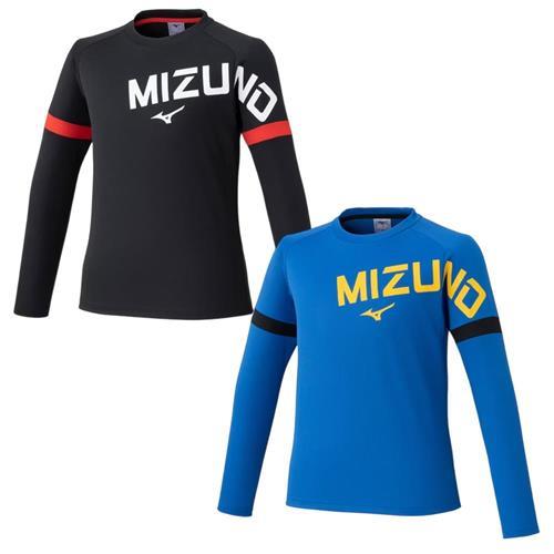 Mizuno 美津濃 長袖上衣 男裝 抗菌 黑/藍 32MAC94109/32MAC94125