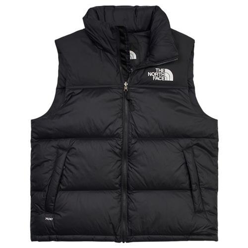 The North Face 北面 羽絨背心外套 男裝 連帽外套 可收納 防潑水 黑【運動世界】NF0A3JQQGOF