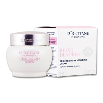 L'OCCITANE歐舒丹 白皇后光蘊透白凝霜，專櫃級保養產品，適用於各種膚質。50ML容量，適合日常使用，提供臉部與眼部深層保濕與透白效果，讓肌膚煥發自然光采。