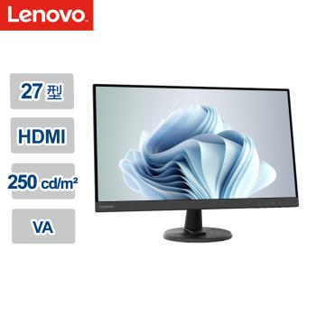Lenovo C27-40 是一款27吋VA面板電競顯示器，提供1920x1080最高解析度，3000:1對比度，4ms反應時間，75Hz更新頻率，支援72% NTSC色彩範圍。具備抗藍光、護眼功能，超薄機身設計，支援VESA壁掛，適合電競Gamer使用。
