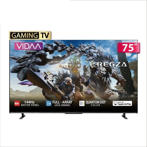 (無安裝)TOSHIBA東芝75吋4K QLED連網智慧顯示器75Z670NT