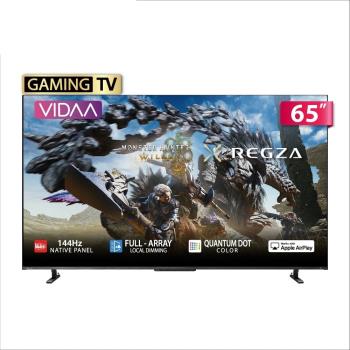 TOSHIBA東芝 65Z670NT TOSHIBA東芝 65Z670NT 65吋4K UHD解析度(3840x2160)電視,採用全陣列直下式背光系統,提供144Hz倍頻順暢畫質,支援杜比數位音效與環繞音場,2.1聲道40W喇叭輸出震撼音效。具備4組HDMI、2組USB端子,110V電源,3年保固,中國製造,尺寸145.1x88.6x31.3cm,重20.2kg(含機座),含桌上型基本安裝服務。完美適閤家庭娛樂,提升您的視聽體驗!