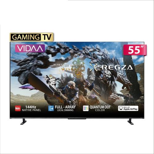 (無安裝)TOSHIBA東芝55吋4K QLED連網智慧顯示器55Z670NT