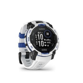 【GARMIN】Instinct 3 Solar 45mm 本我系列GPS腕錶 鵝卵石白  Supernova 限量特別款