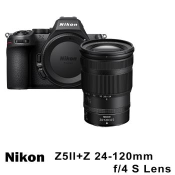 【Nikon 尼康】Z5II body+NIKKOR Z 24-120mm F4 S 旅遊變焦鏡*(平行輸入)