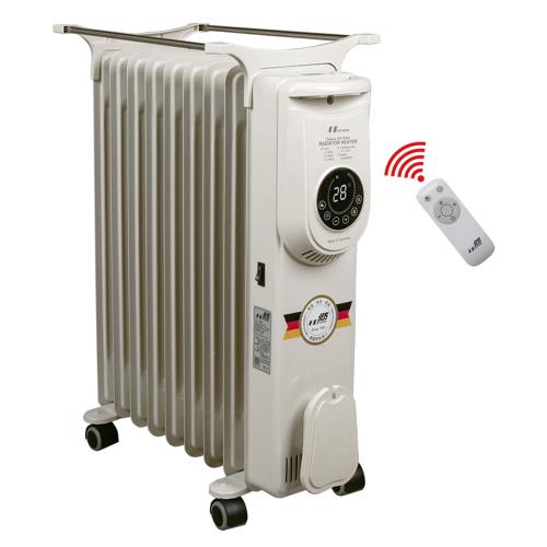 【北方】電子式9葉片恆溫電暖爐 NRD-1509