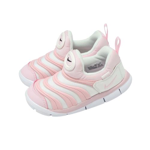 Nike 學步鞋 Dynamo Free TD 小童 粉紅 白 童鞋 寶寶鞋 無鞋帶 343938-637