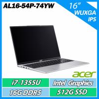Acer Aspire Lite AL16-54P-74YW 銀 i7-1355U/16G/512G/16吋WUXGA筆電