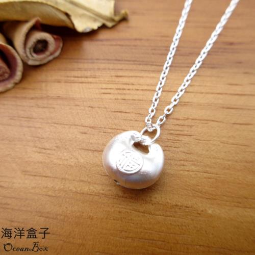 寶寶飾品吊墜小胖福S999足銀純銀吊墜