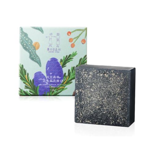 【薰衣草森林 Select】 沐光森林 活性碳 洗顏礦物皂 110g | 潔顏皂 肥皂 洗臉皂 薰衣草 洗臉 檜木