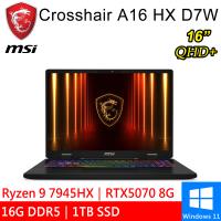 微星 Crosshair A16 HX D7WGKG-044TW 16吋 (Ryzen 9/16G/1TB/RTX5070/W11)