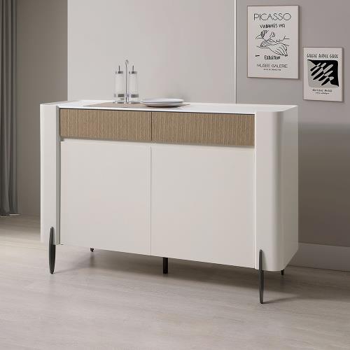 Boden-西莉亞4.1尺石面收納餐櫃/碗盤櫃/置物矮櫃/電器櫃/玄關櫃