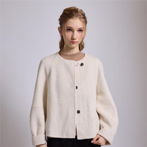 QWI義大利羊毛細絨外套-獨