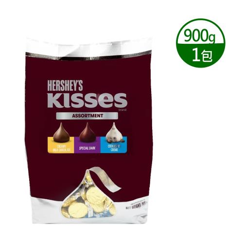 【Hersheys 好時】Kisses 綜合巧克力x1包(900公克)