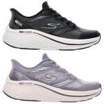 Skechers 慢跑鞋 女鞋 MAX CUSHIONING 黑/紫 129655BKW/129655LIL