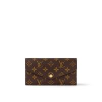 Louis Vuitton 路易威登 Sarah 新版經典老花釦式長夾/手拿包 M62236(法國製)