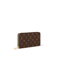 Louis Vuitton 路易威登 ZIPPY 新版經典老花拉鍊長夾/手拿包 M41894(法國製 芭蕾粉色內裡)
