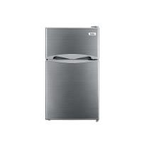 東元101公升雙門銀色冰箱R1011S