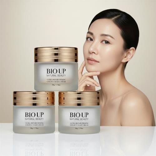 BIO UP 自然美 高純度酒粕胎盤4D拉提彈潤霜50g *3入商品效期:2026/10/12
