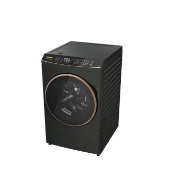 Panasonic國際牌17公斤熱泵式滾筒洗脫烘夜幕黑洗衣機NA-V170RPH-K