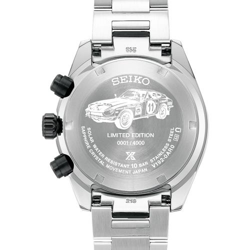 SEIKO 精工PROSPEX DATSUN 240Z聯名款太陽能計時錶/41.4mm (V192-0AR0D
