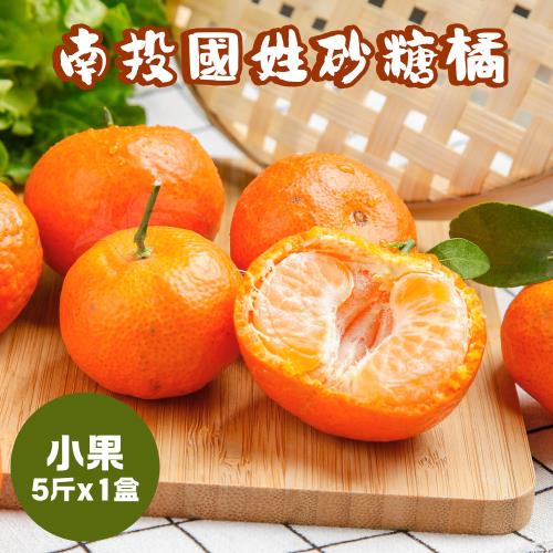 【禾鴻】南投國姓正宗砂糖橘5斤x1盒(小果)