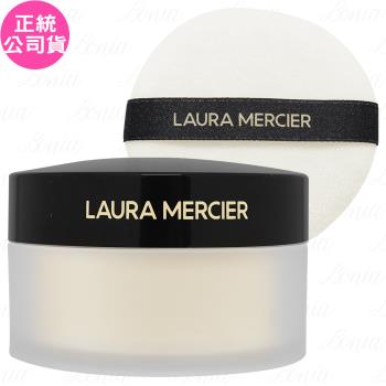laura mercier甜蜜聖誕 限量煥顏透明柔霧蜜粉組(蜜粉20g+天鵝絨粉撲中型)(公司貨)
