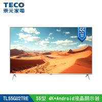 【TECO 東元】55型 4K+Android液晶顯示器(TL55GU2TRE)