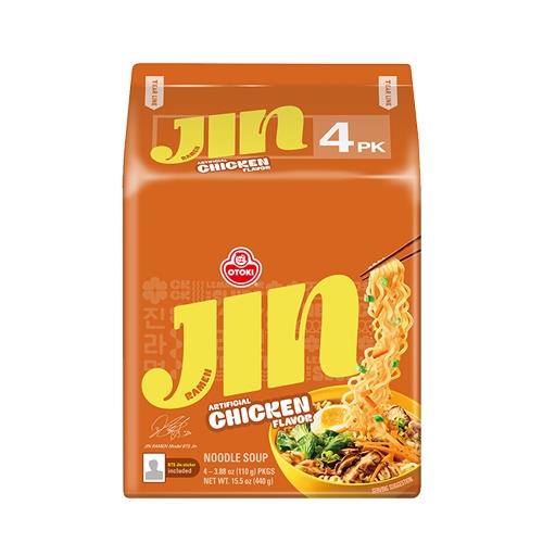 韓國不倒翁金拉麵風味麵系列(蔬菜/雞湯)(4包/袋)【愛買】