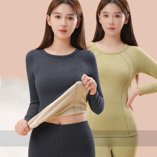 【藍尼居家】★羊絨保暖居家睡衣(女睡衣/家居服/舒適/保暖上衣)