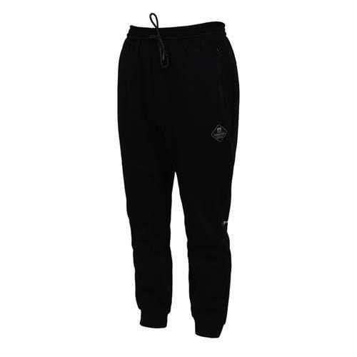 FIRESTAR 男棉質內刷毛束口長褲-慢跑 路跑 運動 訓練