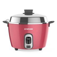 大同6人份不鏽鋼內鍋櫻桃紅電鍋電鍋TAC-06R-MR